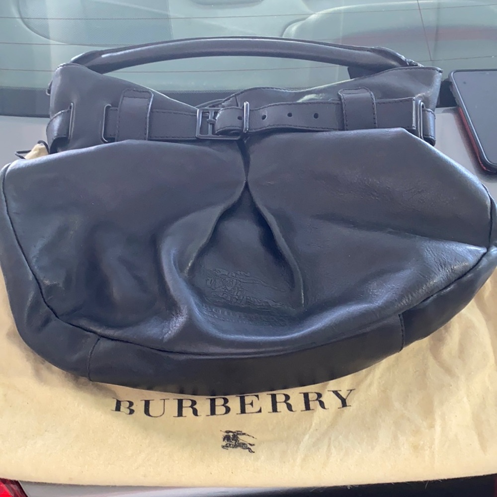 LIMITED VTG RARE COUTURE BURBERRY SHOULDER BAG